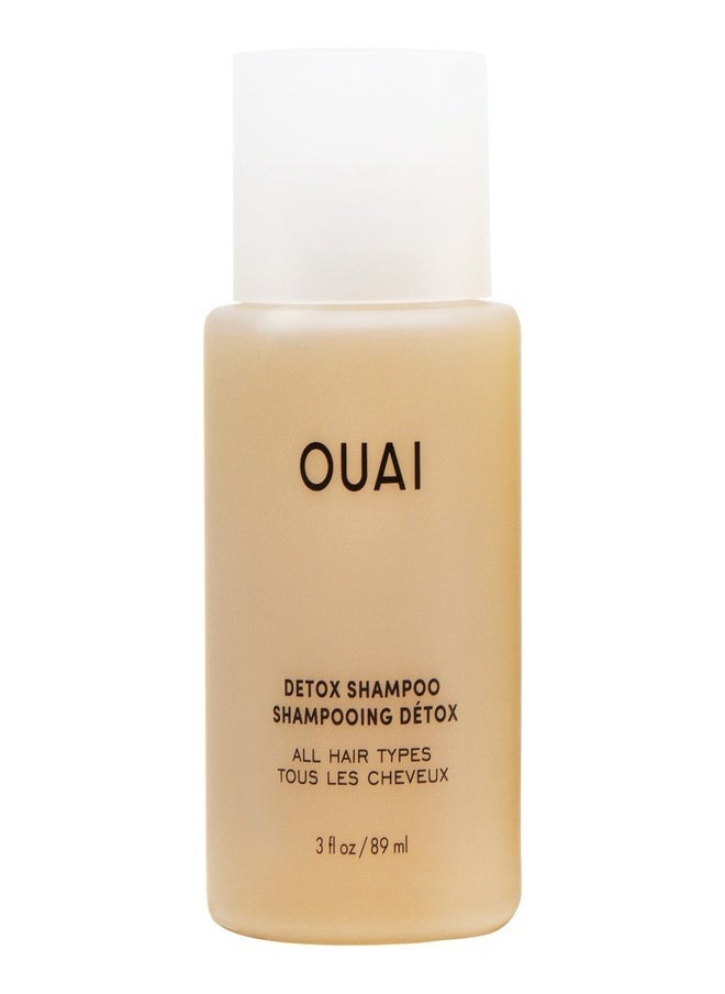 OUAI Detox Shampoo - Deep Cleansing & Clarifying Hair Care, 89ml