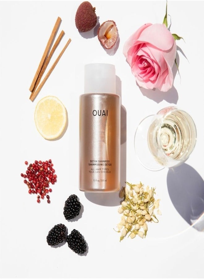 OUAI Detox Shampoo - Deep Cleansing & Clarifying Hair Care, 89ml