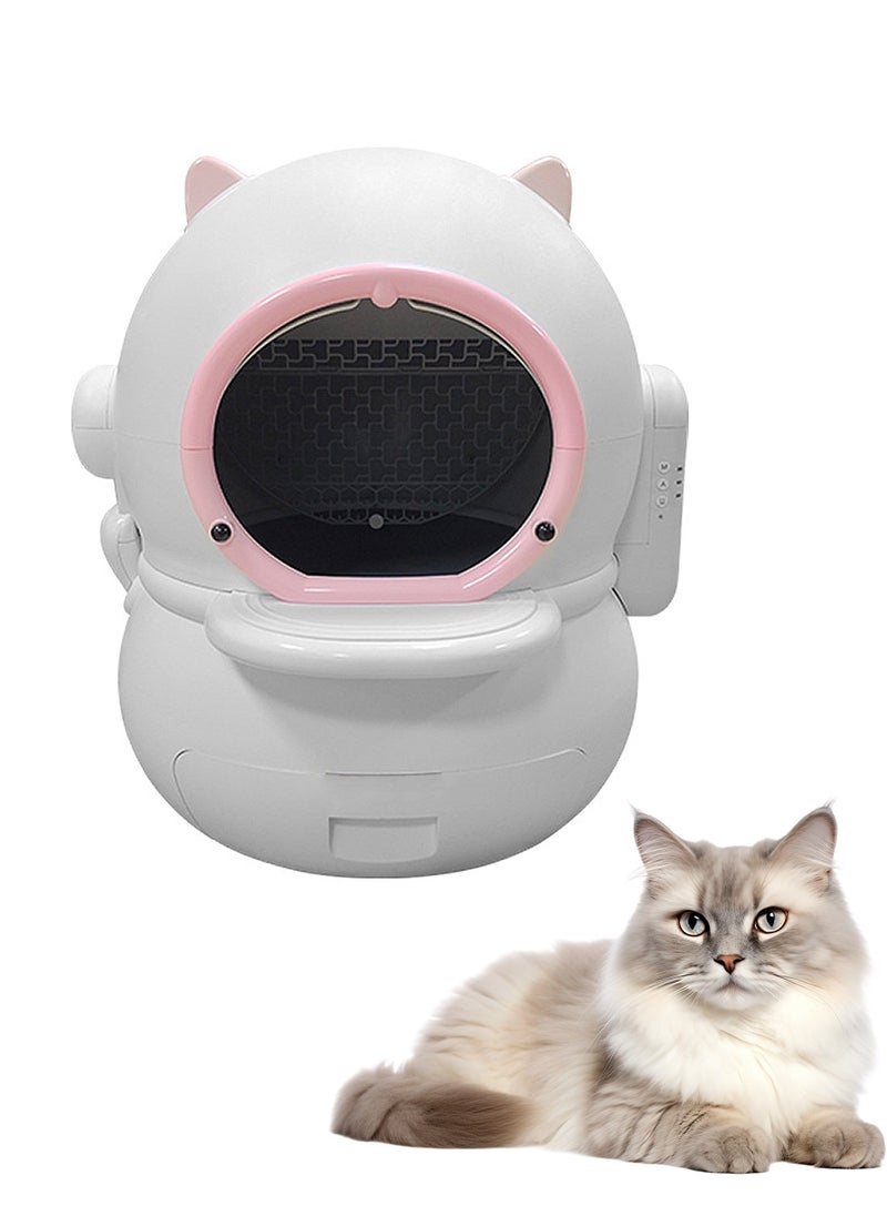 Intelligent Cat Litter Pan Large Capacity Automatic Cat Litter Box Closed Deodorising Cat Litter Box ﻿