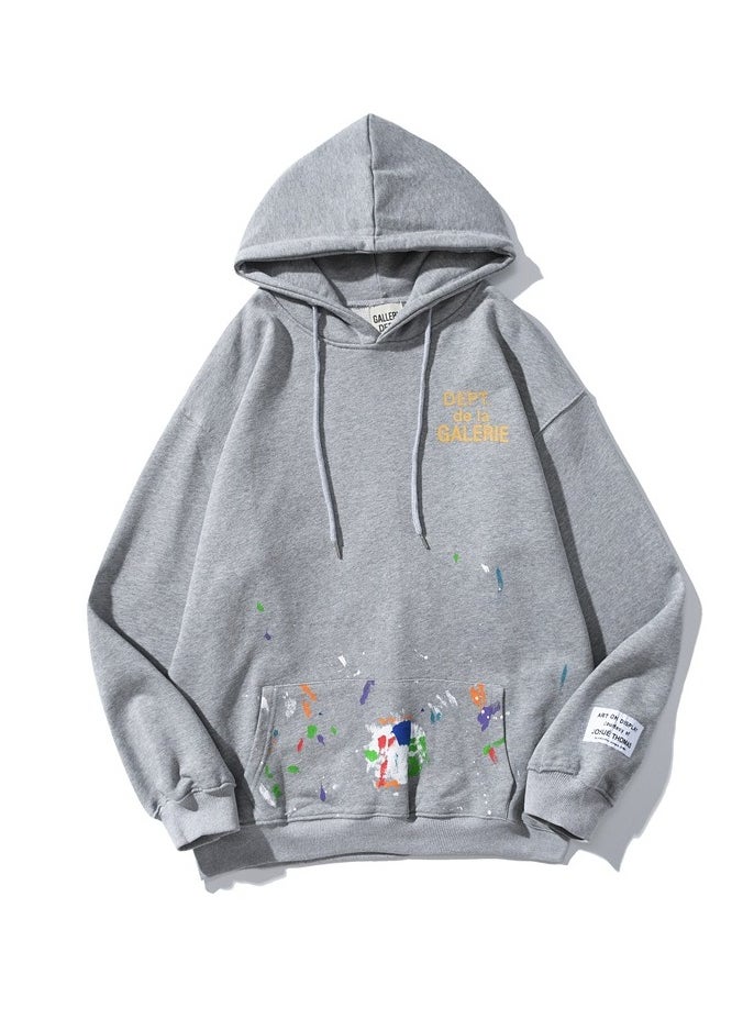 Autumn/Winter Printed Hip Hop Couple's Casual Hoodie