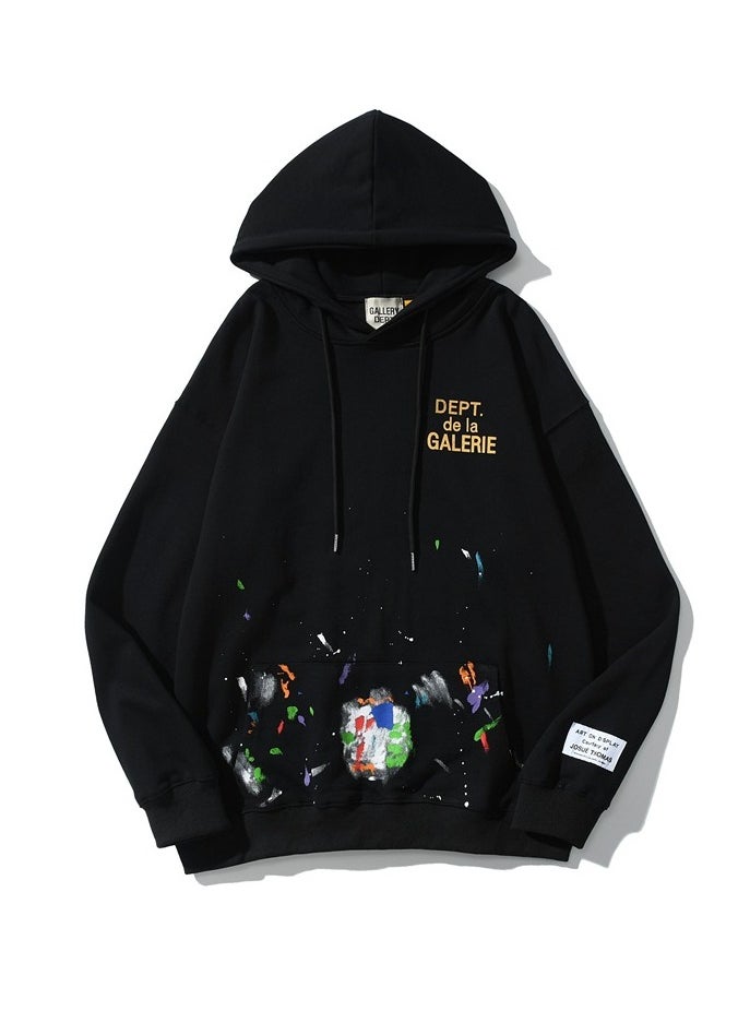 Autumn/Winter Printed Hip Hop Couple's Casual Hoodie