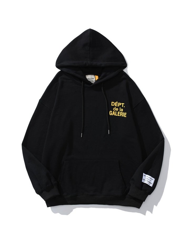 Autumn/Winter Printed Hip Hop Couple's Casual Hoodie