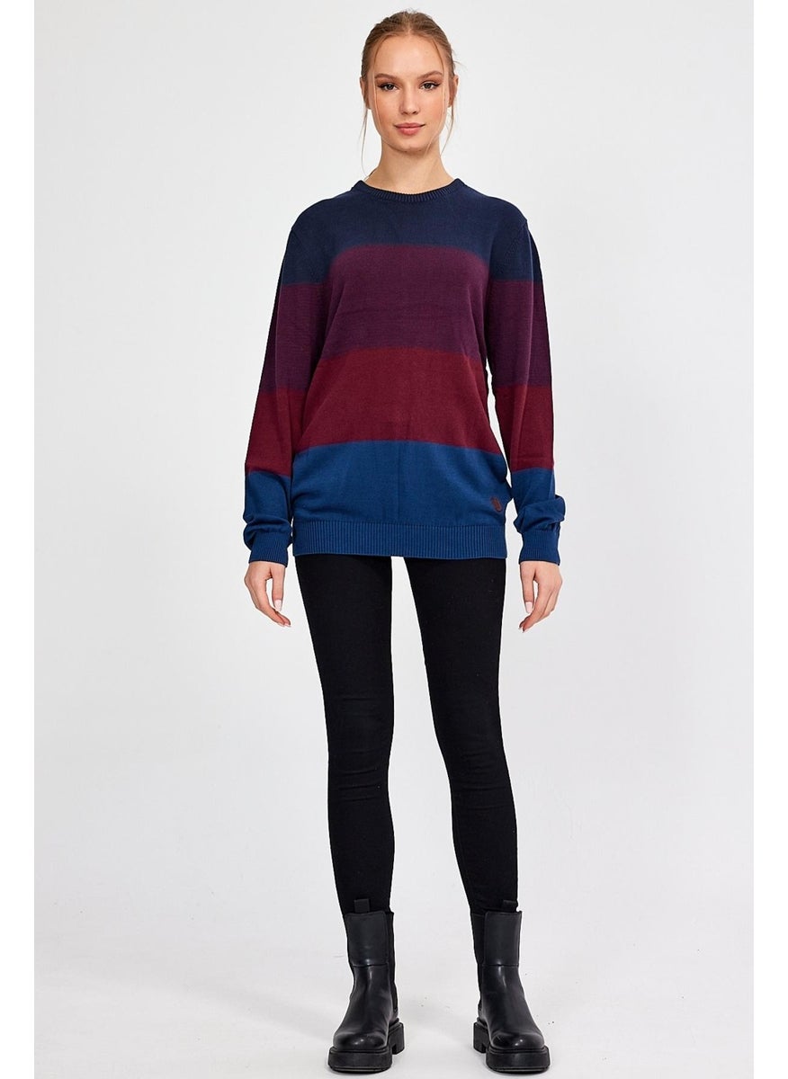 Alexandergardı Striped Loose Knitwear Sweater (E21-510601)