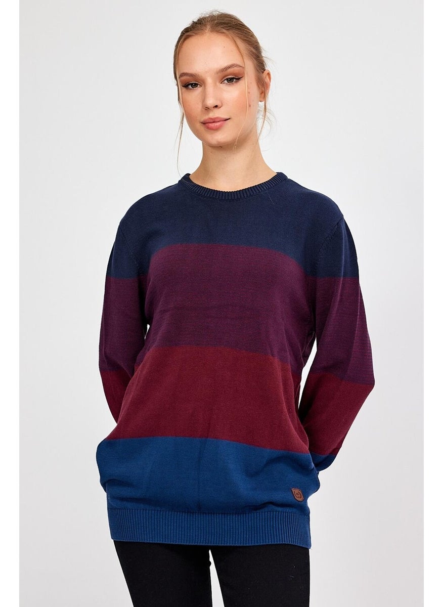 Alexandergardı Striped Loose Knitwear Sweater (E21-510601)