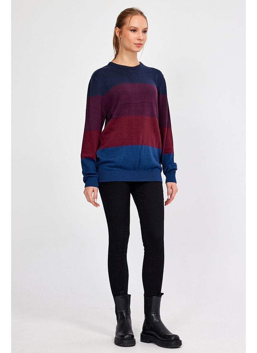 Alexandergardı Striped Loose Knitwear Sweater (E21-510601)