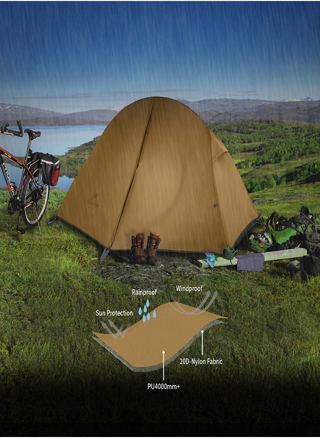 Cycling Ultralight 1 Man Tent + Mats