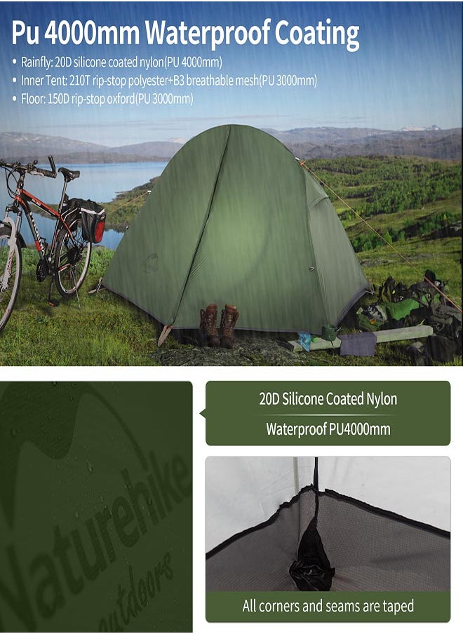 Cycling Ultralight 1 Man Tent + Mats