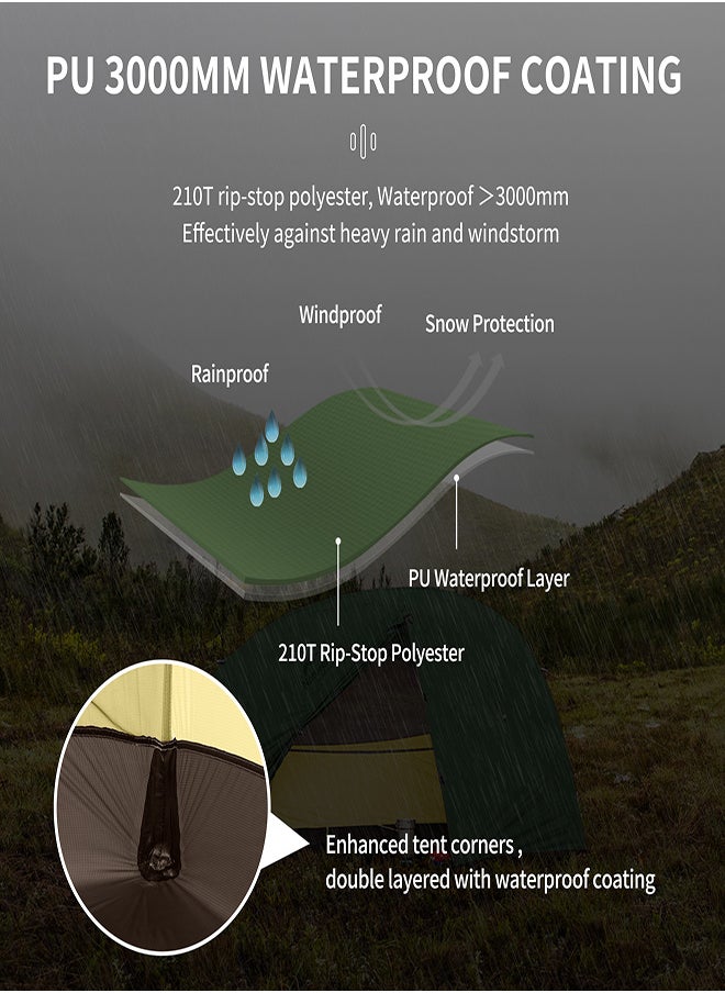 Star-River 2 Ultralight 2 Man Tent + Mats