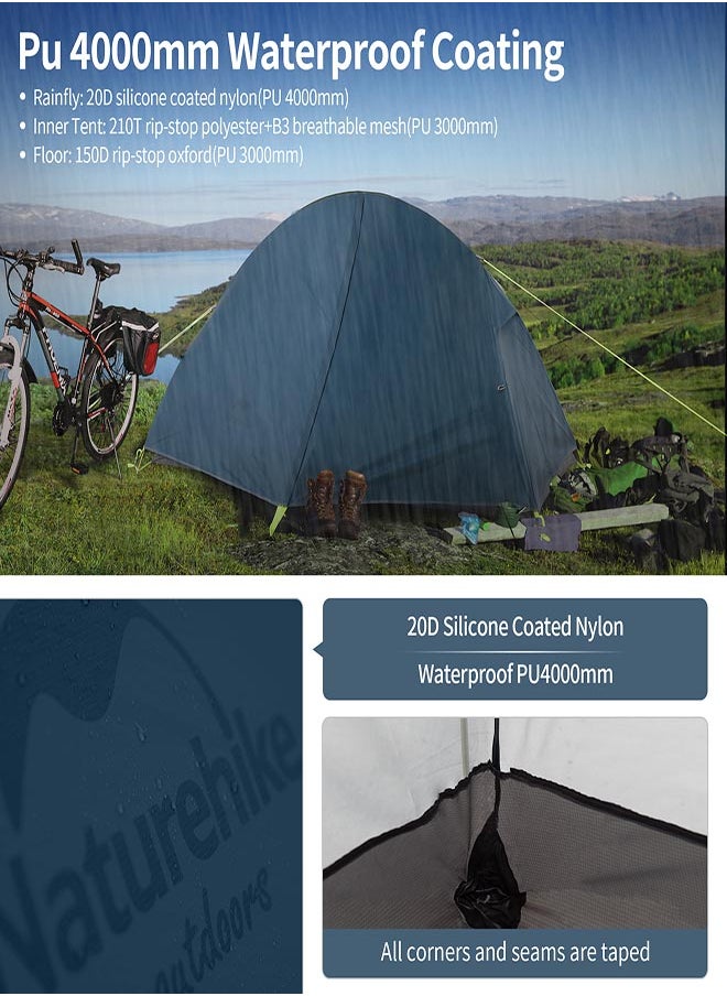 Cycling Ultralight 1 Man Tent + Mats