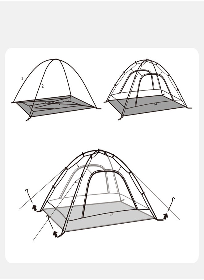 P Series Single Layer Tent