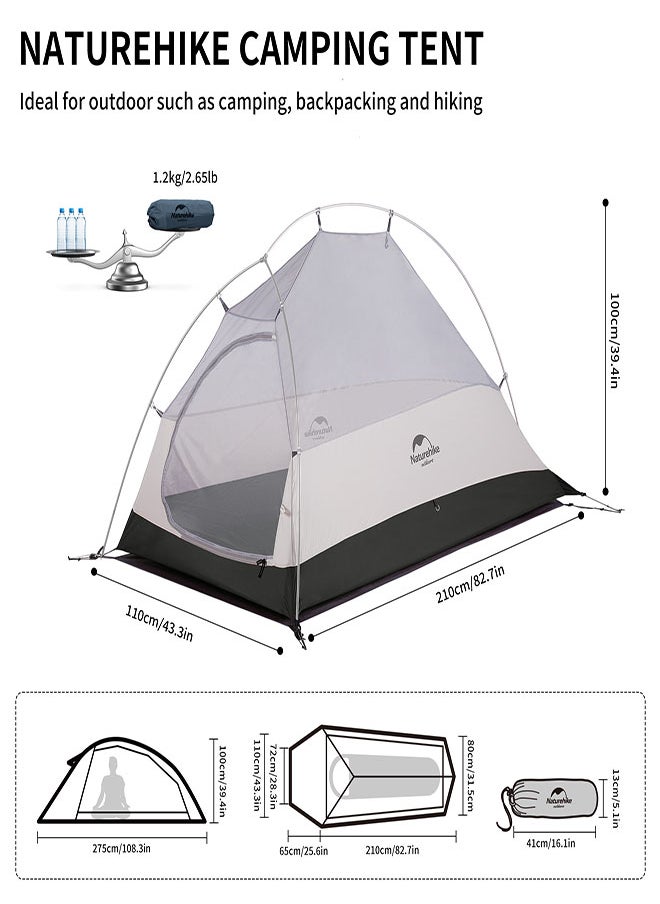 Ultralight One-Man Cloud Up-1 Tent  New Version