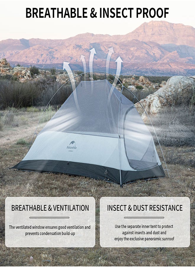 Ultralight One-Man Cloud Up-1 Tent  New Version