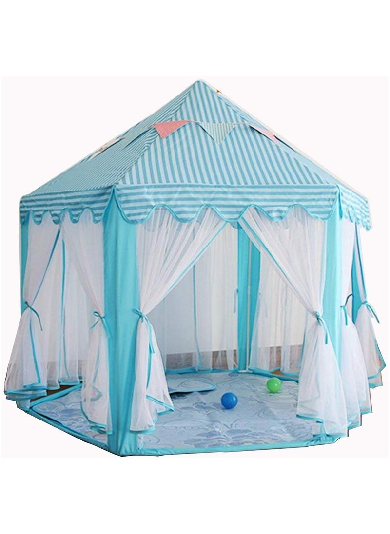 Children's Princess Castle, Children's Tent, Children's Corner Tents for Indoor and Outdoor Use, Carry Bag, Baby Birthday Gift, Playhouse, Puzzle Game (Multicolour)