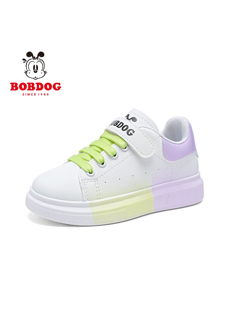 Boys Fashion McQueen Magic Strap Sneakers 2024white yellow white yellow