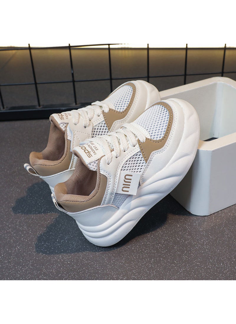 Kids Mesh Breathable Sneakers Summer 2024 Casual▶★◆◀Khaki [foot length plus 1.0cm shot]▶★◆◀ ▶★◆◀Khaki [foot length plus 1.0cm shot]▶★◆◀