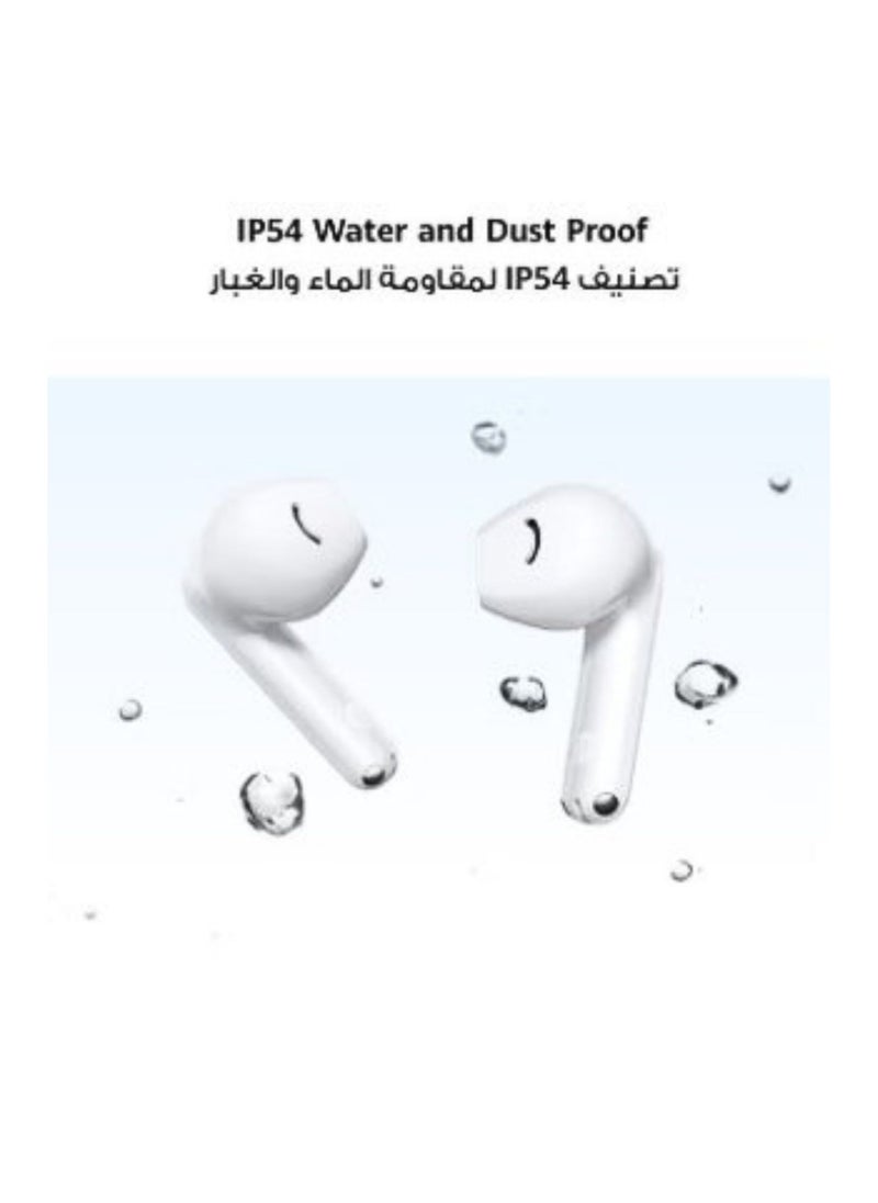 FreeBuds SE 2 In-ear Earphones, Wireless Bluetooth 5.3, 40-Hour Battery Life, 3 Hours of Music Playback on a 10-Minute Charge, Compact and Comfortable, IP54 Dust and Splash-Resistance Ceramic White