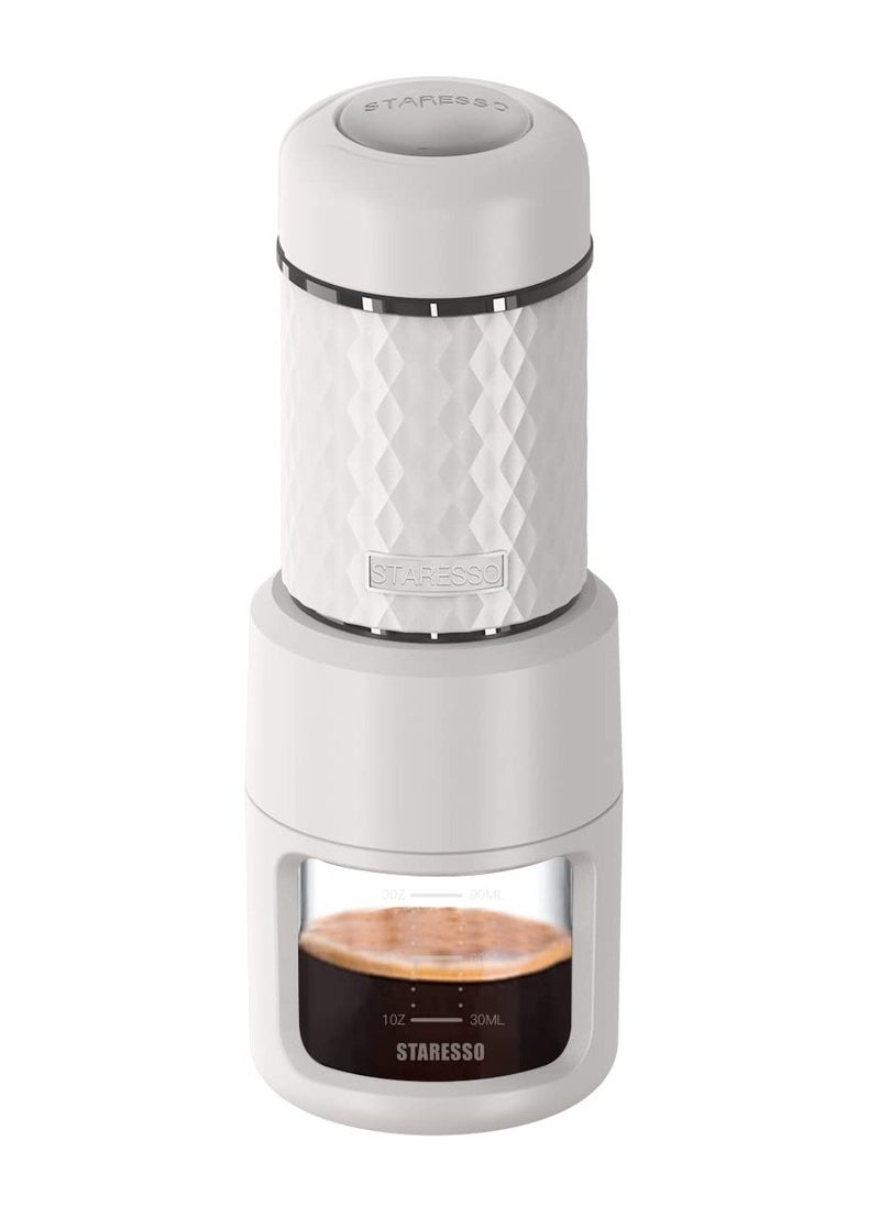 Portable Espresso Maker Small Eepresso Cappuccino Coffee Machine,Travel Coffee Maker Small Press Hand Coffee Maker Espresso Machine for Camping, Travel Office Home Sailing