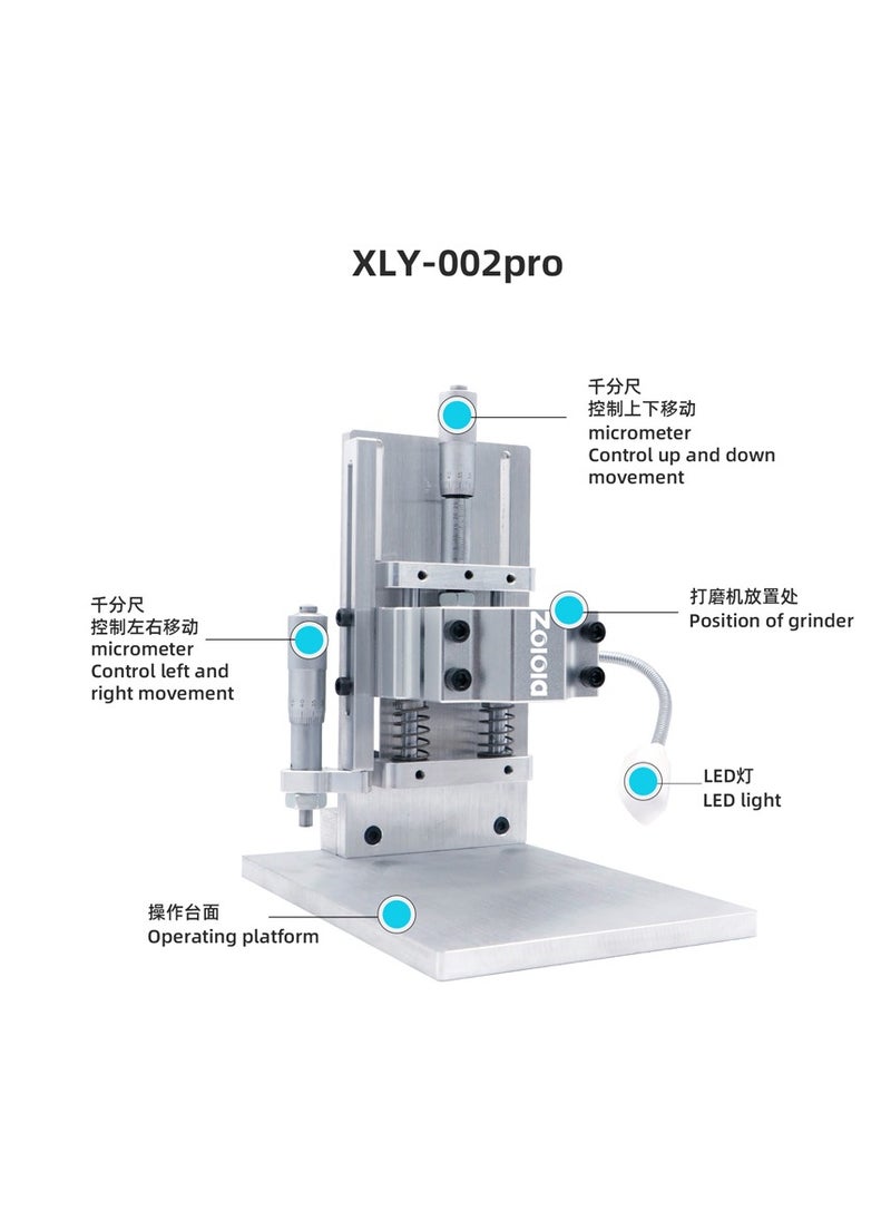 Multifunction Grinding For IC CPU BGA Grinding Polishing Camera frame Screen