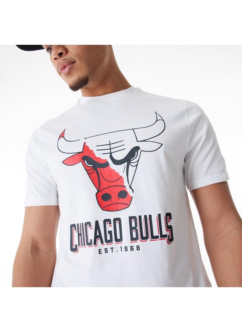 Nba Chicago Bulls Logo Graphic Table T-Shirt