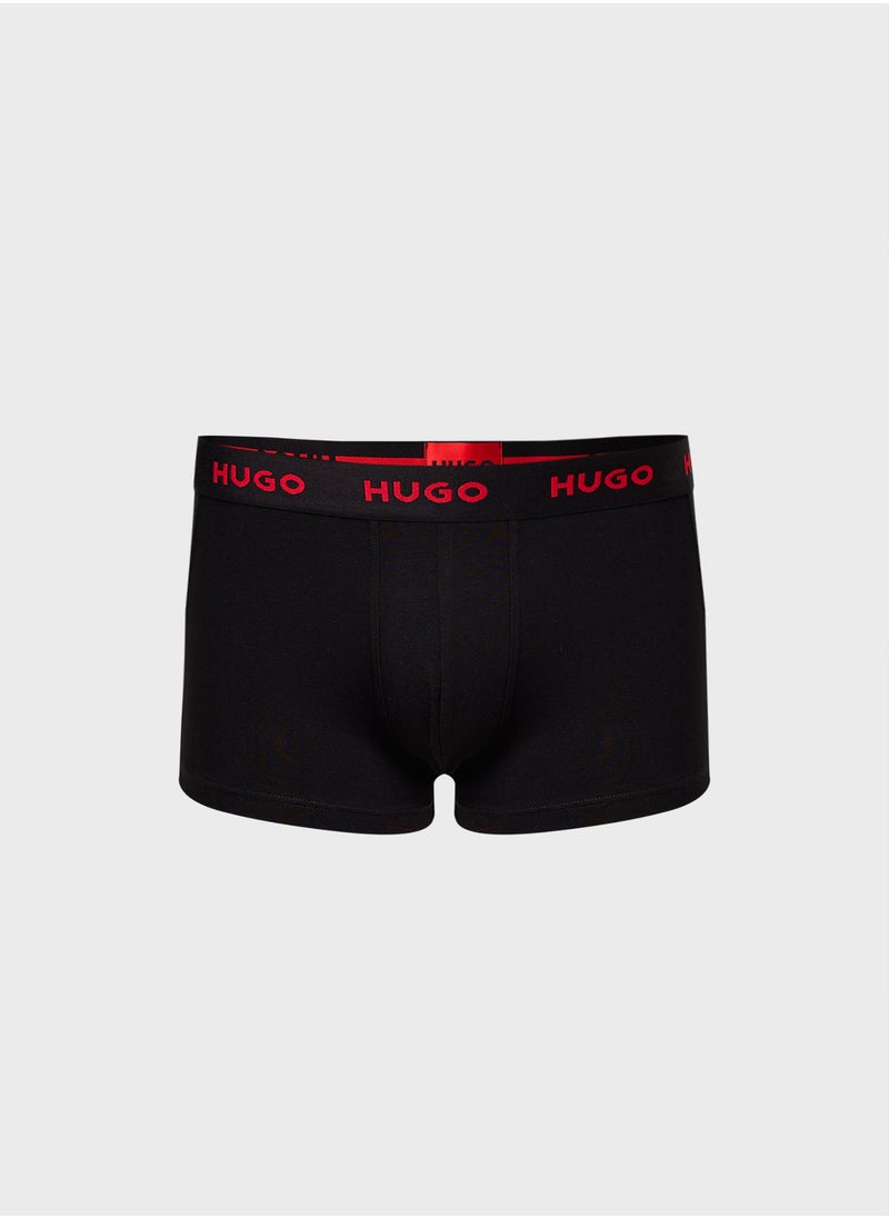 3 Pack Logo Band Trunks