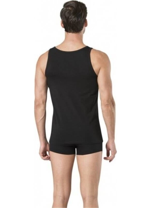 Men's Stretch Athlete Boxer Suit Black