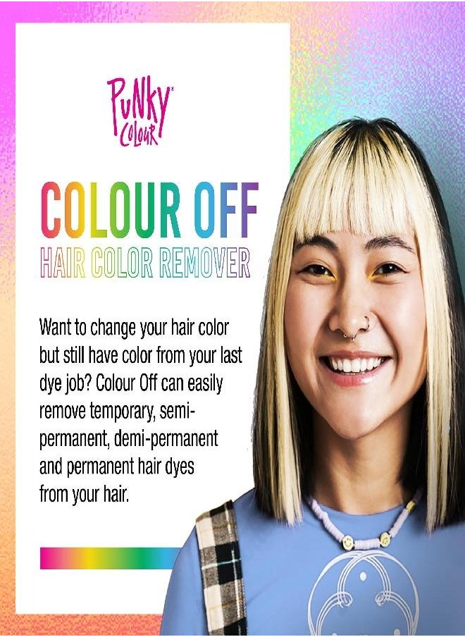 Punky Color Colour Off Kit Hair Color Remover For Temporary, Semi-permanent, Demi-permanent And Permanent Hair Dye