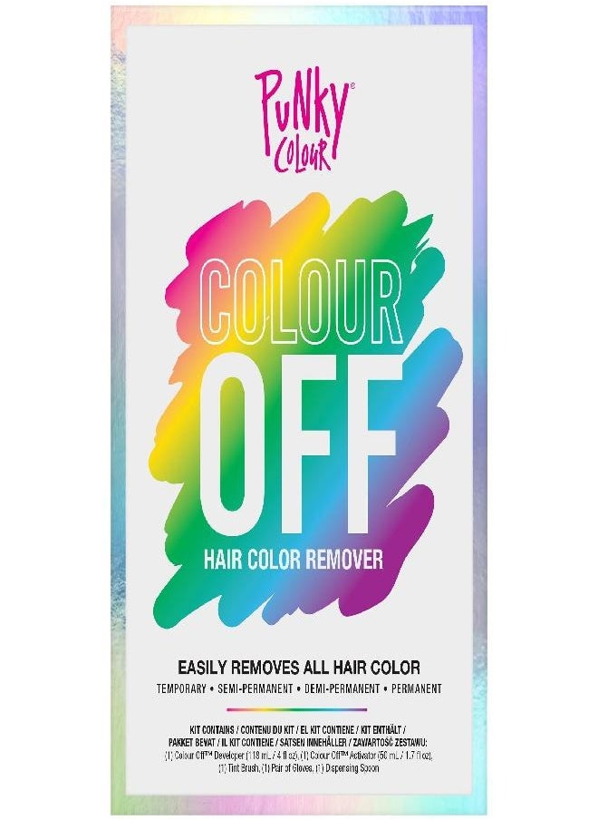 Punky Color Colour Off Kit Hair Color Remover For Temporary, Semi-permanent, Demi-permanent And Permanent Hair Dye