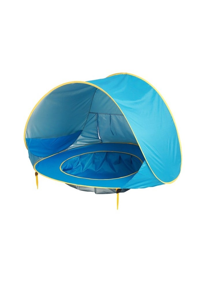 Beach tent with baby pool Colour:Colourful Colour:Light red