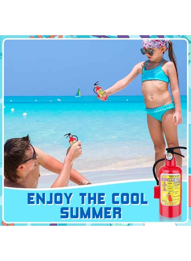 24 Packs Small Water Shooter for Kids,4 Inch Fire Extinguisher Water Blaster Toys,Mini Fire Extinguisher Water Squirt Toys for Swimming Pool Beach Summer Water Fighting Game