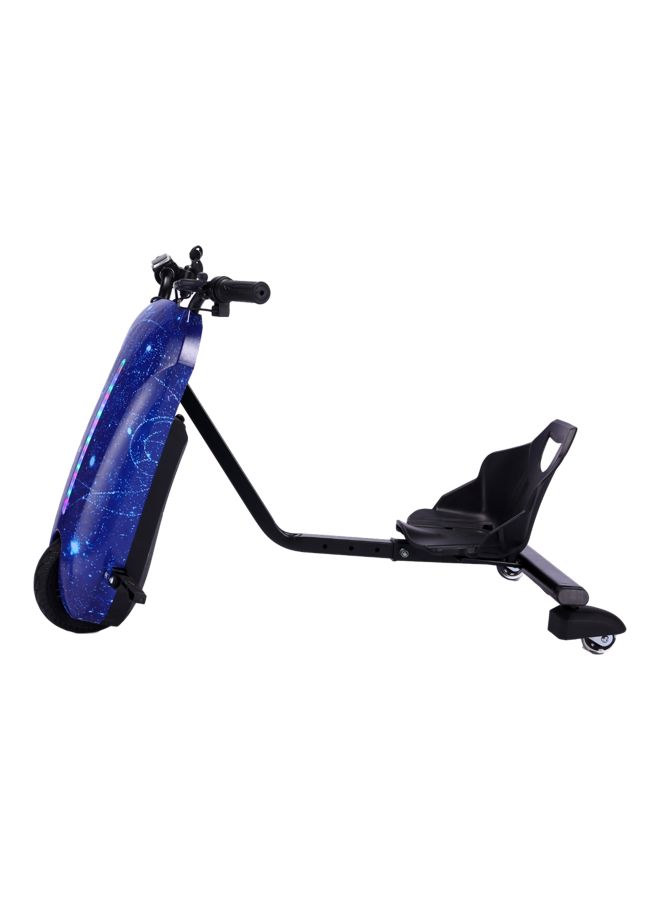 360-Degree Electric Drifting Ride-On Scooter Blue 70x55x21cm