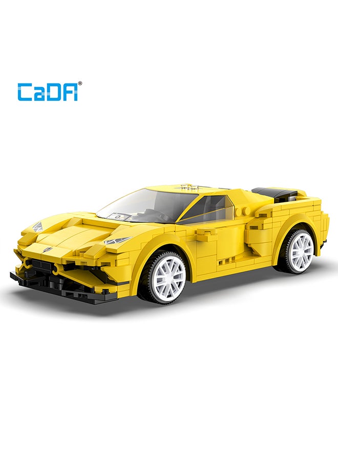 CaDA Remote Control Car Toy Building Blocks Race Car(Dual Control) C51074W