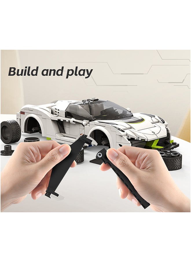 CaDA Remote Control Car Toy Building Blocks Fantasma Race Car (Dual Control) C51083W