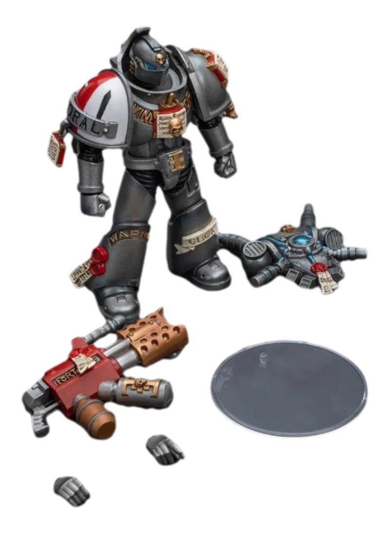 JOYTOY Warhammer 40,000 Action Figures, Interceptor Squad - Interceptor with Incinerator, 4.7 Inch 1/18 Warhammer 40K Series Model, Unisex, Adult, New Year Festival, Birthday Gift, Suitable for Children 15 Years Old and Above