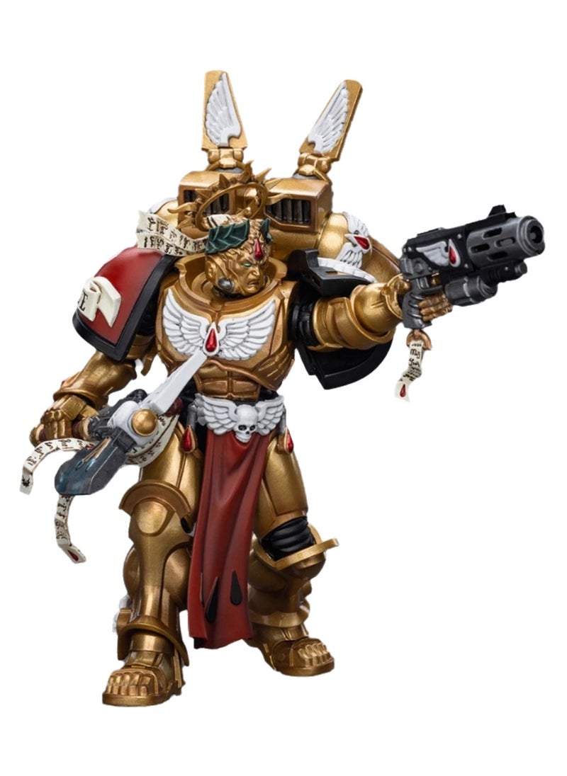 JOYTOY Warhammer 40,000 Action Figure, Holy Emissary Jump Pack Squad - Commander Dante, 4.7 Inch 1/18 Warhammer 40K Series Model, Unisex, Adult, New Year Holiday, Birthday Gift, Suitable for Children 15 Years Old and Above