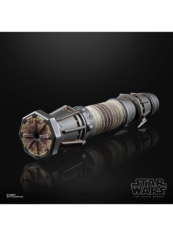 Star Wars The Black Series Rey Skywalker Force FX Elite Lightsaber With Advanced LEDs, Sound Effects, Adult Collectible