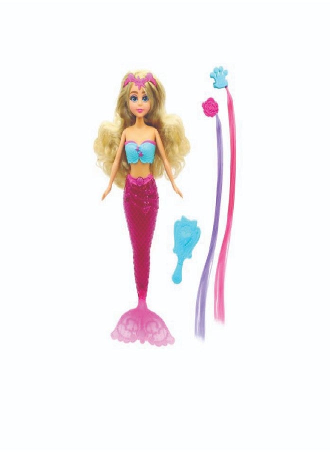 Dreameez Light Up Mermaid Doll for Baby Girl, 29 cm Height