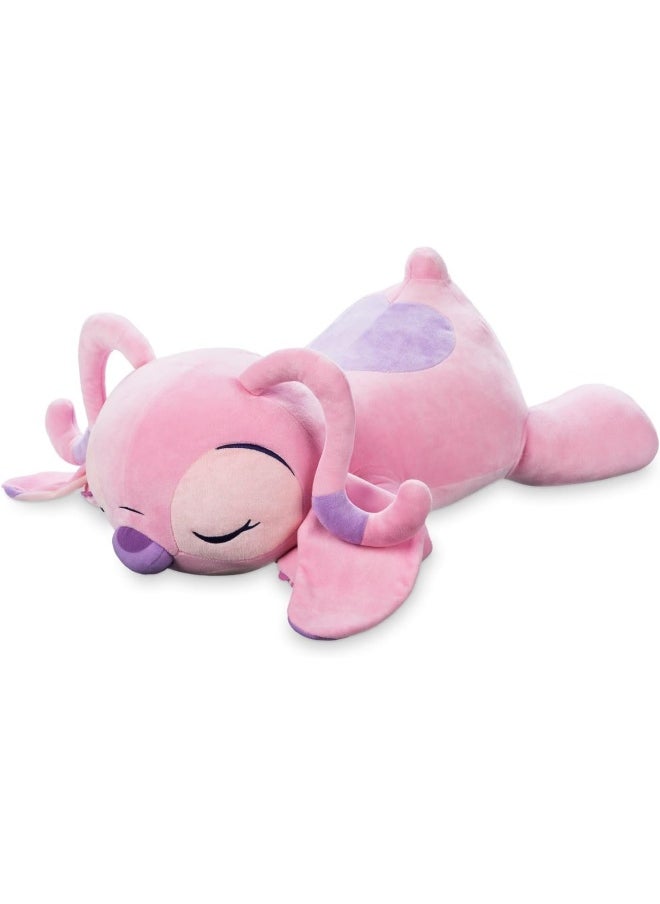 Disney Store Official Angel Cuddleez Plush - Lilo & Stitch - 25-Inch - Ultra-Soft & Cuddly - Pink Alien Companion for Fans & Kids Experience & Premium Craftsmanship