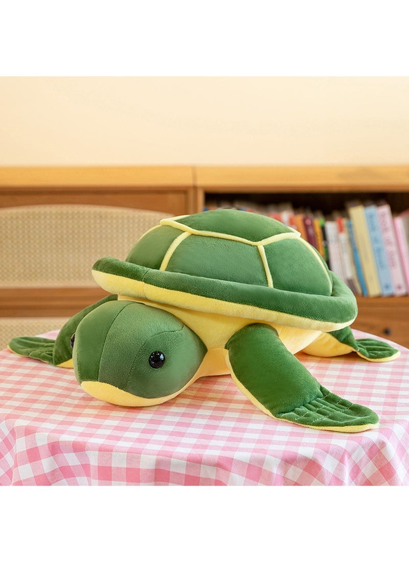 30 CM Cute Green Turtle Plush Toy Soft Stuffed Doll For Girls And Boys All Ages Gift