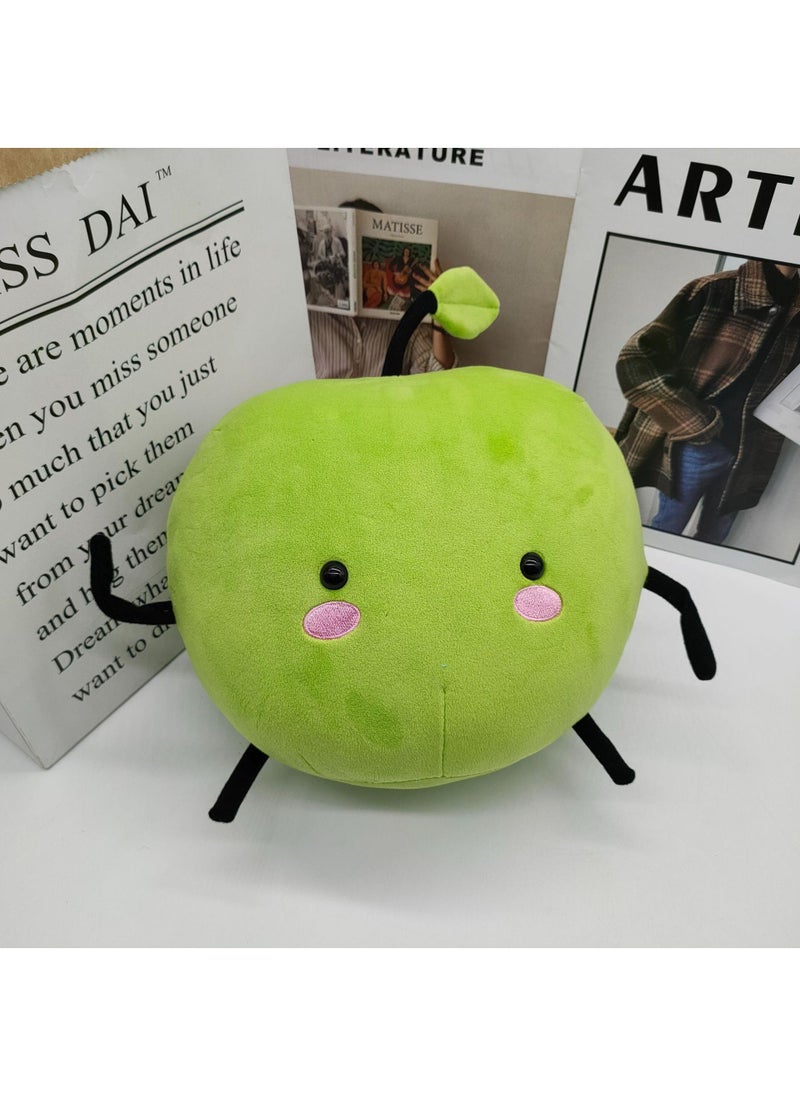 Stardew Plush Toy Valley Doll Figure Apple Junimo Plush Plants Stuffed Animal Green Soft Plush Pillow, Best Gift for Your Family