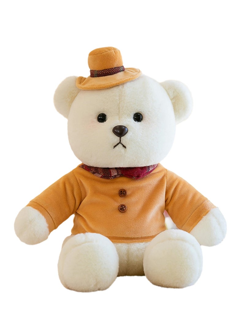 35 CM Cute Bear Plush Toy Soft Stuffed Simulation Doll For Girls And Boys All Ages Gift