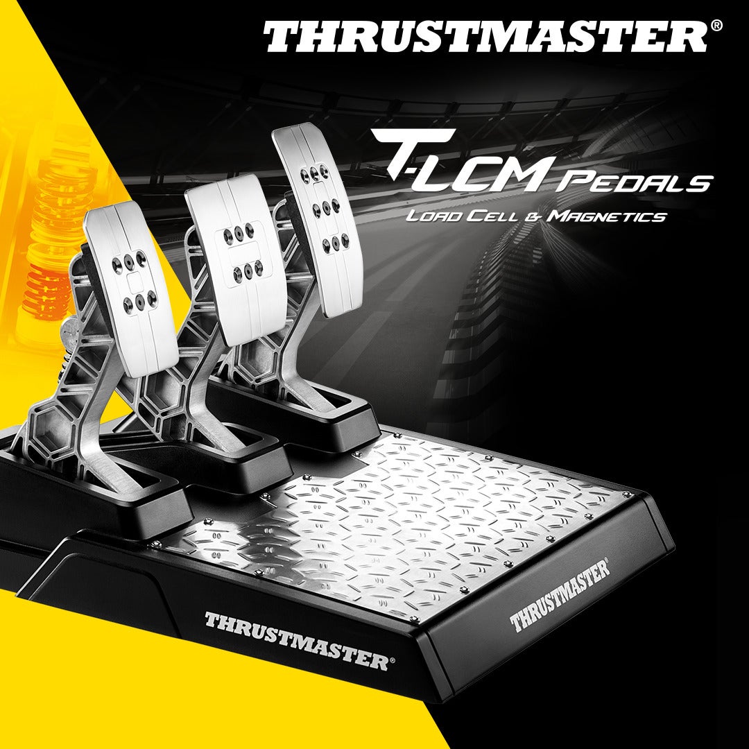 T-LCM - Loadcell Pedal Set for PS5 / PS4 / Xbox Series X|S/Xbox One/Windows