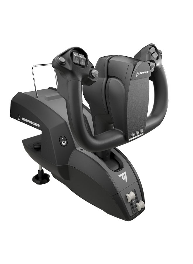 Thrustmaster TCA Yoke Pack Boeing Edition, Pendular Yoke and Throttle Quadrant System, Officially-Licensed Boeing Replicas, 100% Metal Frame, Autopilot Feature, Xbox and PC