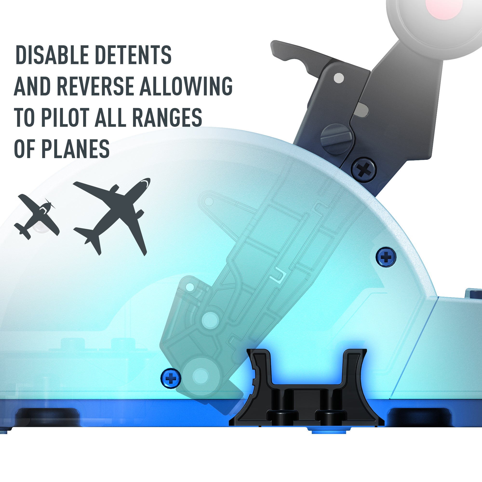 Thrustmaster TCA Quadrant Airbus Edition: Ergonomic replica of the Airbus Throttle Quadrant, Compatible with PC