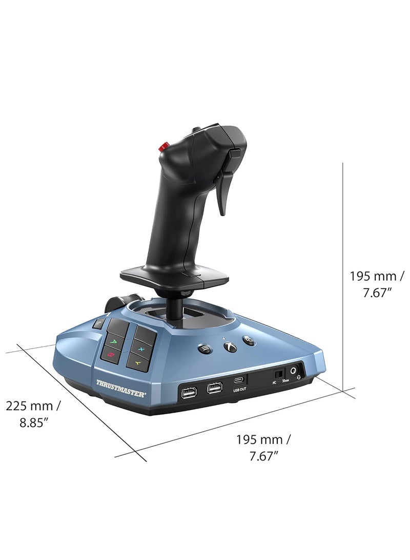 Thrustmaster TCA Sidestick Airbus Edition: Ergonomic Replica of the World-Famous Airbus Sidestick, Compatible with PC