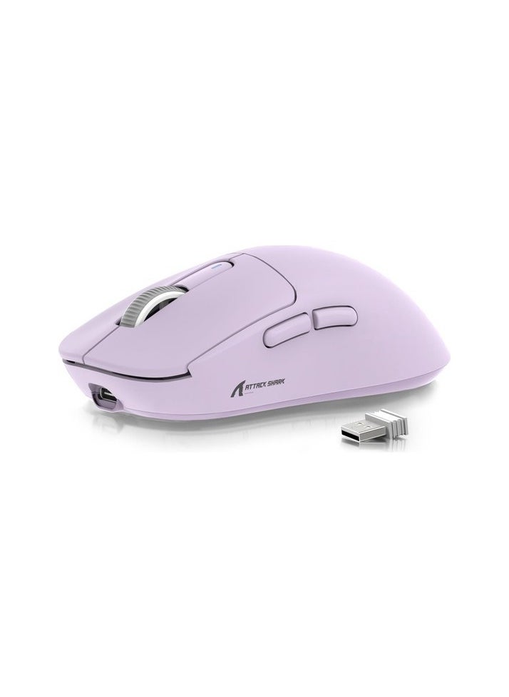 X3 SuperLight Wireless Player Mouse Paw3395 Colour:Purple Length:2.1 m