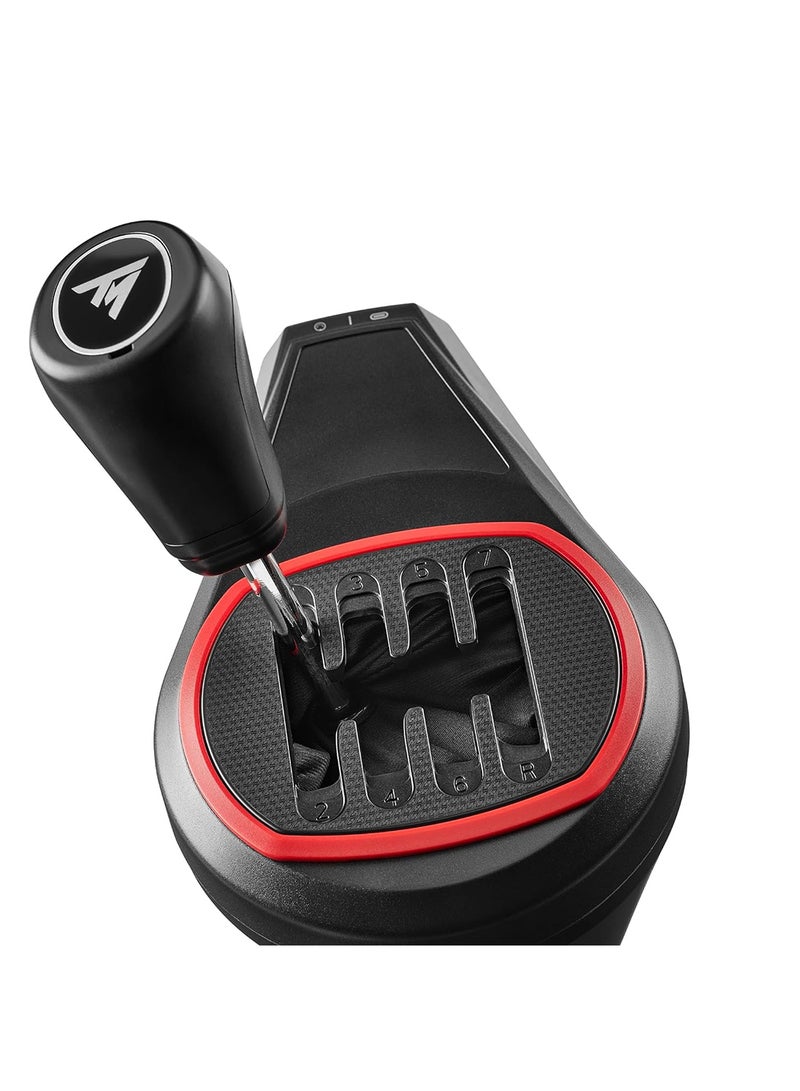 Thrustmaster TH8S Shifter - High-Precision Sequential and H-Pattern Shifter for PC, PS4, PS5, Xbox One, and Xbox Series X|S