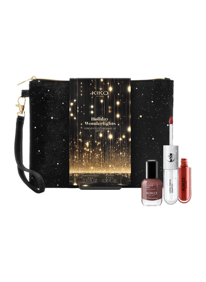 Forever Together Makeup Gift Set  Burgundy Deluxe