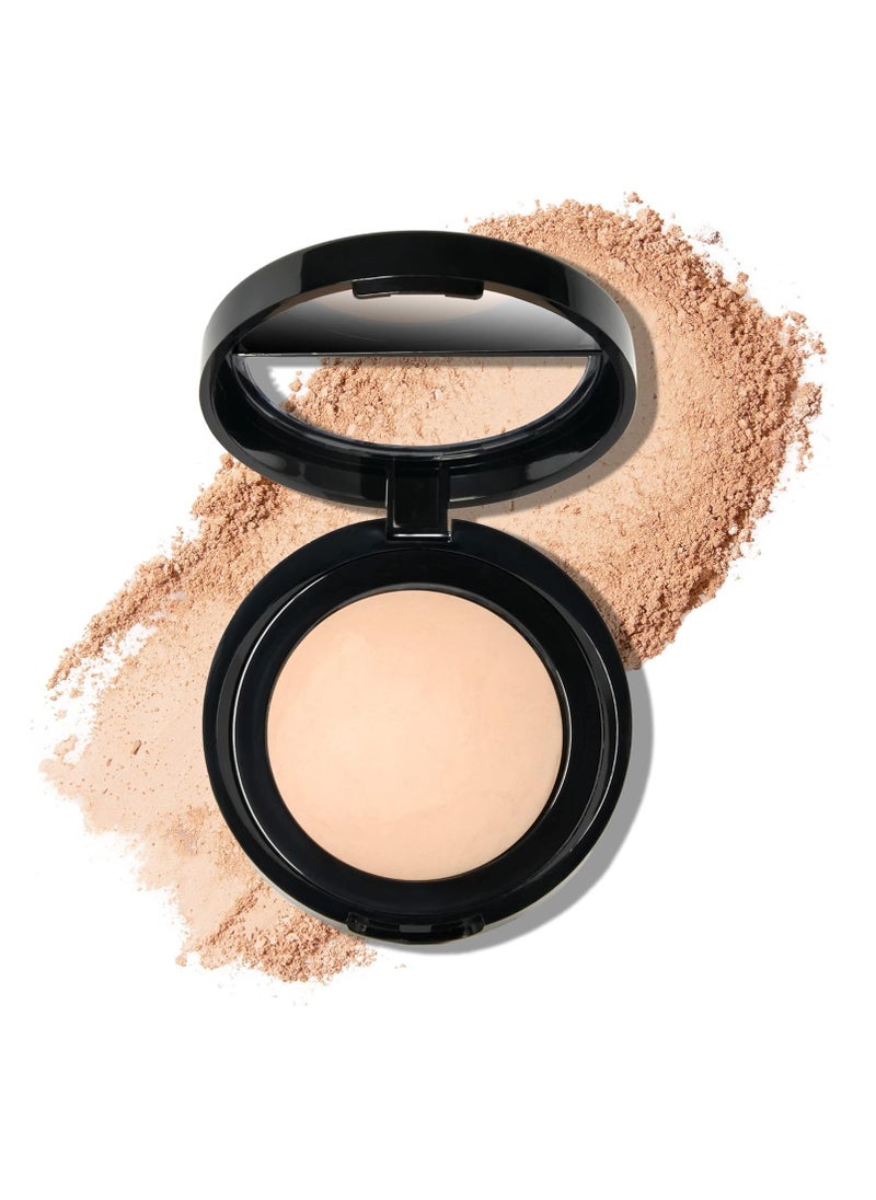 Baked Blurring Setting Powder Translucent Makeup Setting Powder For Soft Focus Finish Minimize Fine Lines and Pores Porcelain Fair