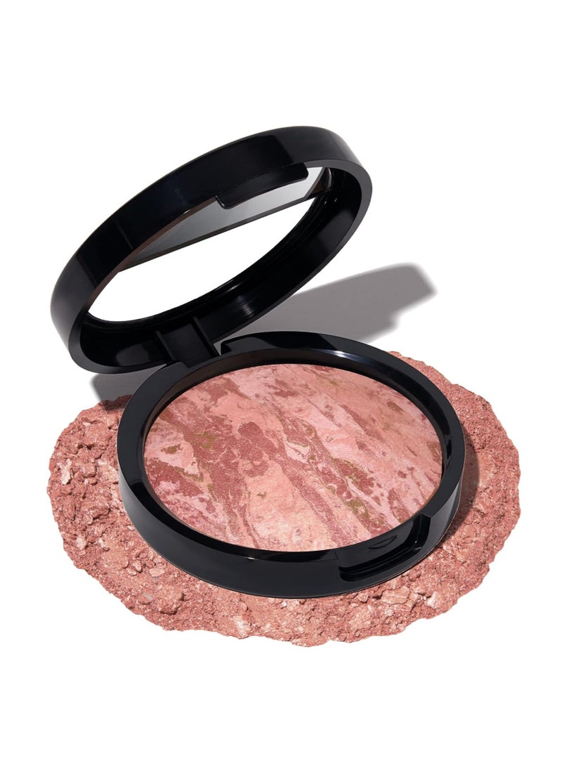 NEW YORK Baked Blush n Bronze Marbleized 2 in 1 Sculpting Bronzer Blush Rose Bronze Contour Face with a Radiant Flush