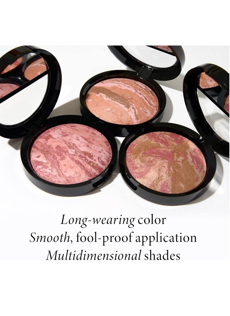 NEW YORK Baked Blush n Bronze Marbleized 2 in 1 Sculpting Bronzer Blush Rose Bronze Contour Face with a Radiant Flush